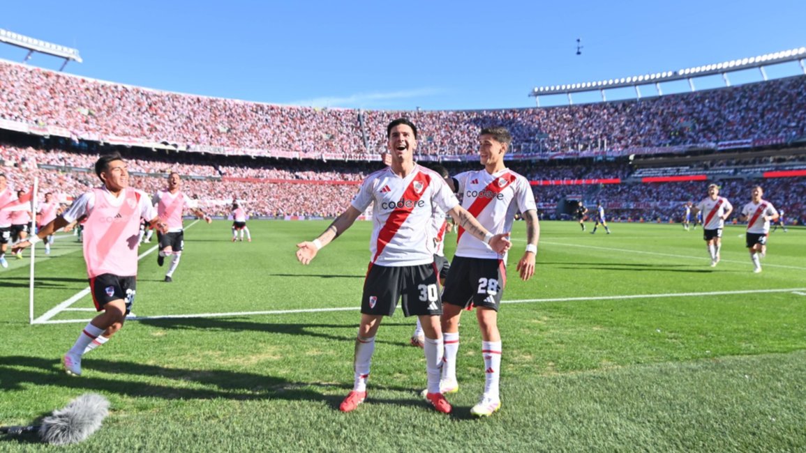 VIDEOS. River se quedó con el Superclásico, le ganó a Boca 2 a 1 y el Monumental fue una fiesta