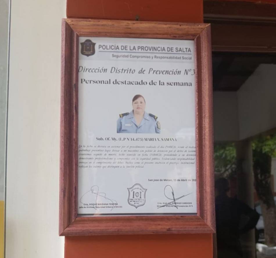 Metán: reconocen a policías del 911 que detuvieron al acusado de un homicidio