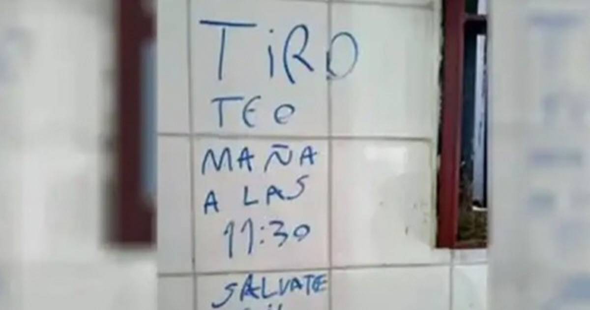 Grupos de Whatsapp con amenazas y fotos de armas