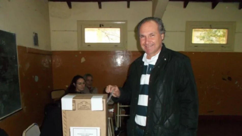 Delgado votó en la escuela Avellaneda de Metán | #SaltaElige