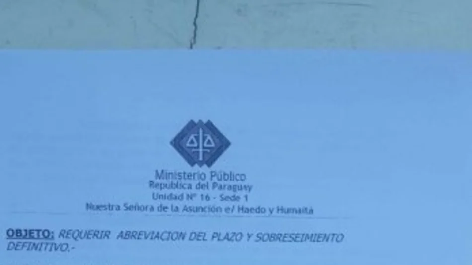La Fiscalía paraguaya pidió el sobreseimiento a Raúl Wayar