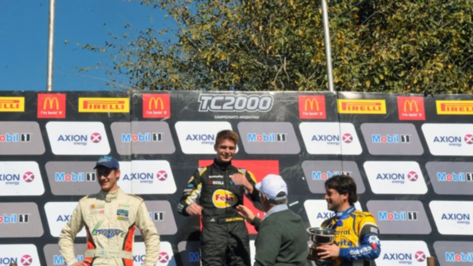 El mismo circuito, el mismo podio para Vuyovich y Petracchini
