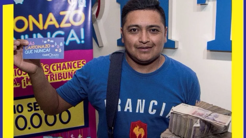 Luis, el peluquero que ganó 152 mil pesos con el Cartonazo