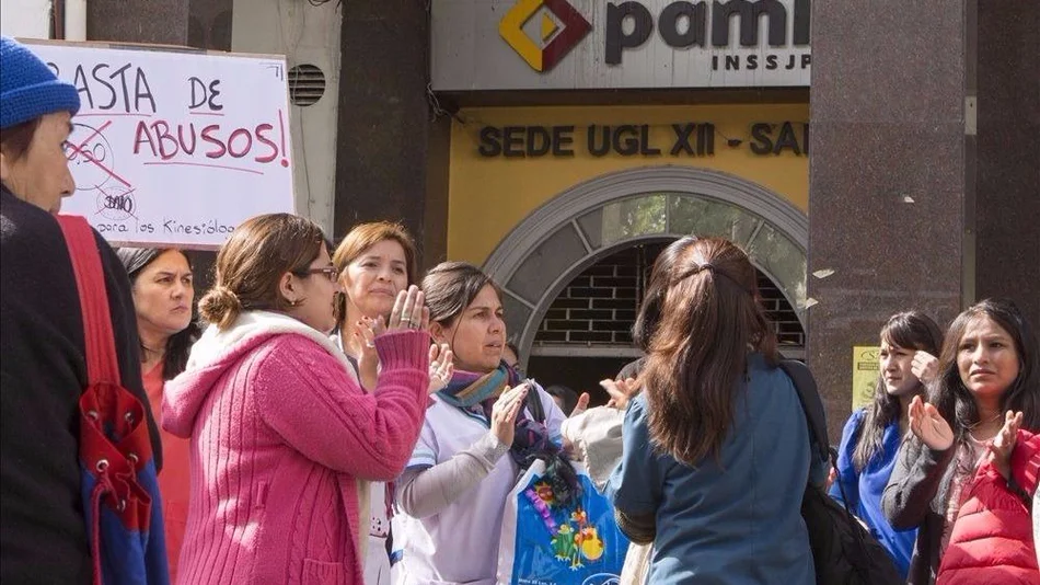 Semana clave en el conflicto entre el PAMI y los kinesiólogos
