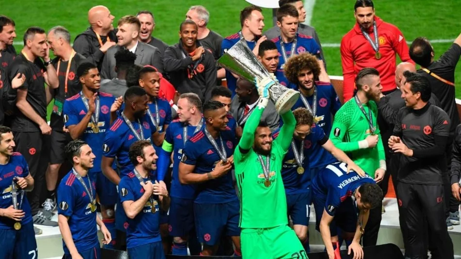 Sergio Romero, campeón con Manchester United de la Liga de Europa  