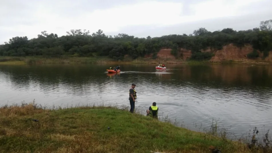 Tras un día de búsqueda, hallaron el cuerpo del joven ahogado en el dique El Tunal