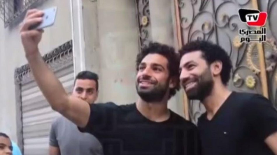 El doble de Mohamed Salah que engañó a todos durante el Roma-Liverpool