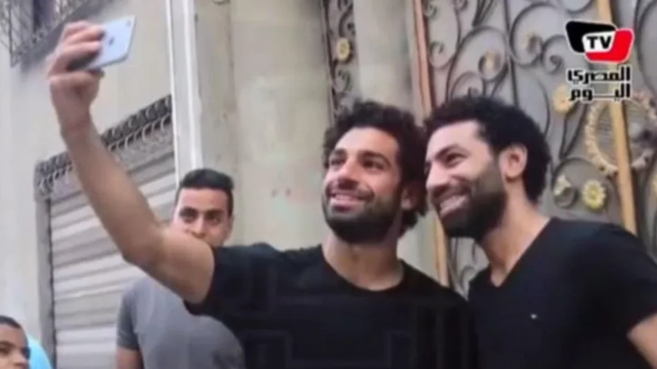 El doble de Mohamed Salah que engañó a todos durante el Roma-Liverpool