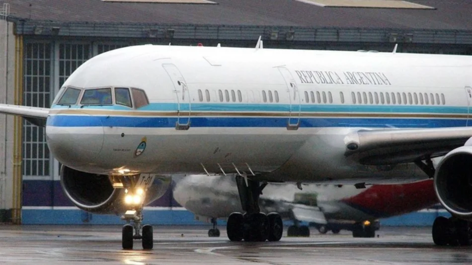 El Gobierno suspendió la compra del nuevo avión presidencial, tras considerar "que no es un buen momento"