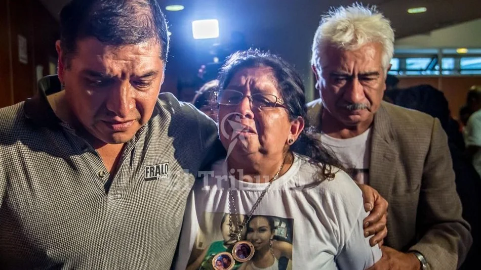 La familia Párraga se  irritó con el alegato  del defensor Agüero