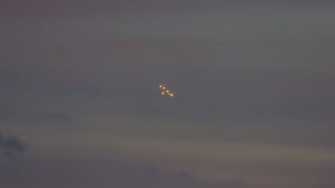 Nuevo avistaje de ovnis sorprende a vecinos