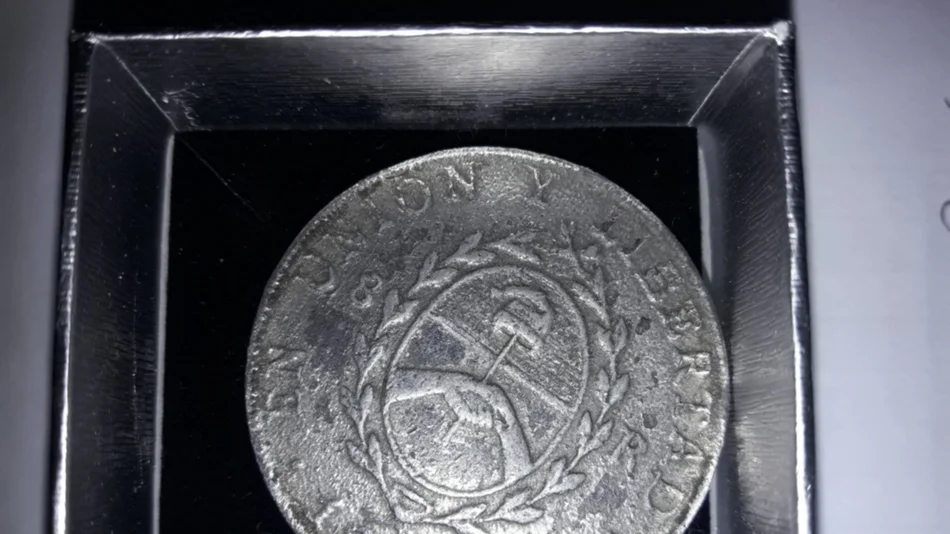 General Güemes: encontraron una moneda de plata de 1813