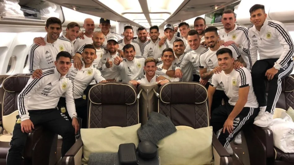 La Selección viajó hacia Europa con la ilusión de los argentinos