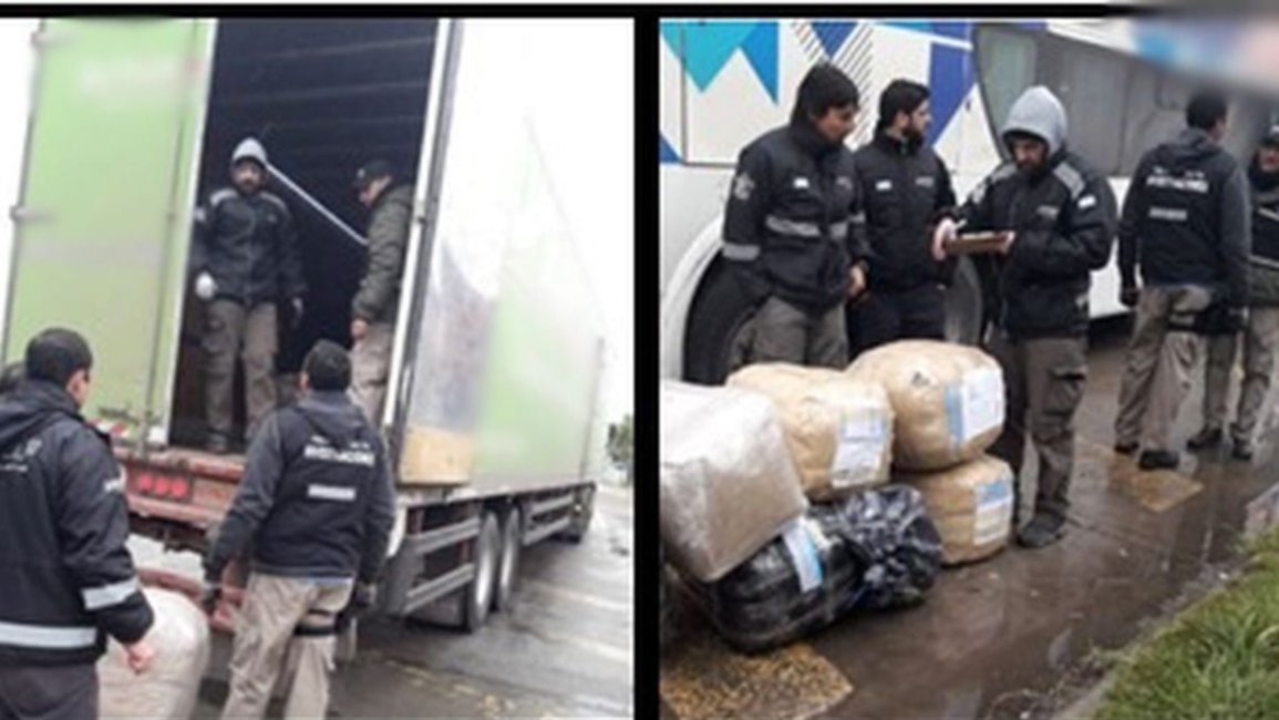 Incautan mercadería valuada en dos millones de pesos
