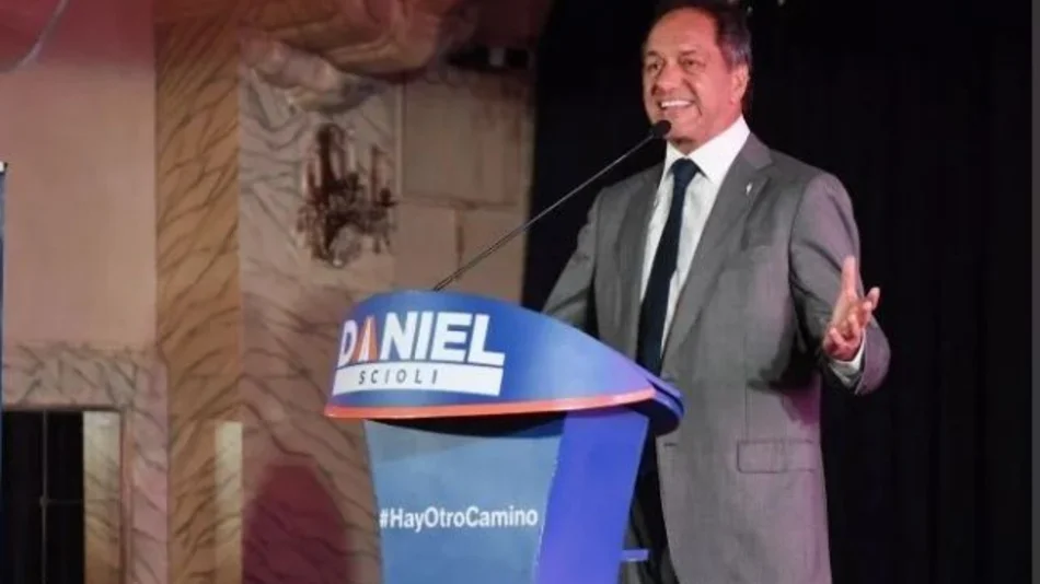 Scioli ratificó candidatura en el PJ pero evita explicitar en qué espacio lo hará