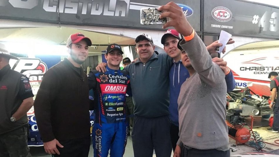 Cístola corre el TC Pista en Rafaela