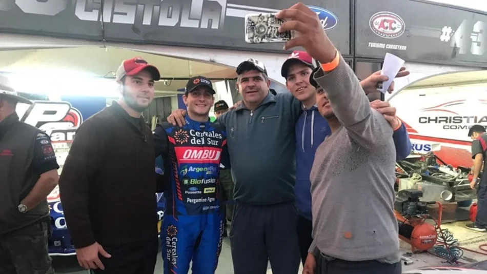 Cístola corre el TC Pista en Rafaela