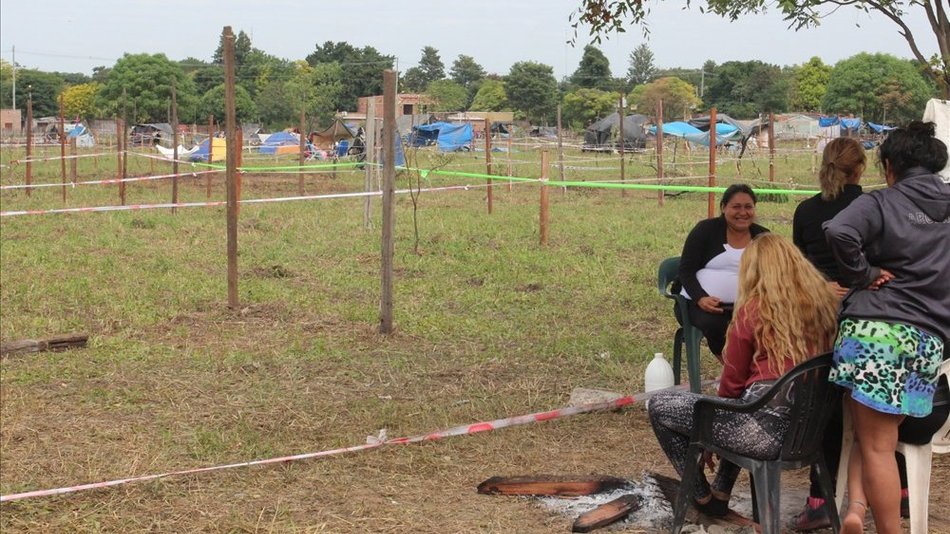 Tartagal: desalojaron un predio usurpado