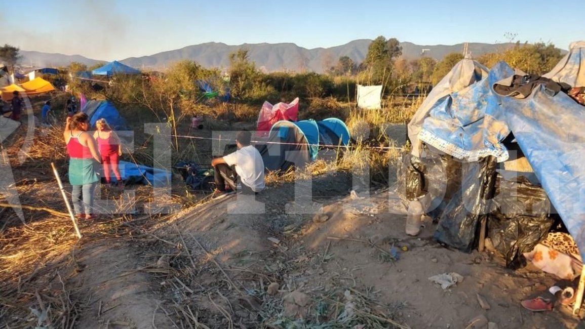Video. Conflicto entre asentados que intentan tomar terrenos en otras zonas de la ciudad
