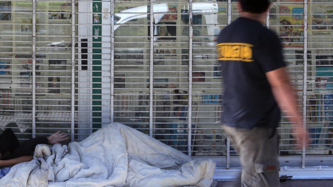 Piden agravar cargos  contra un indigente 