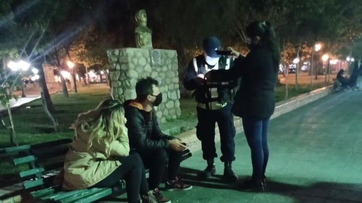 La Policía labró más de 230 infracciones por no respetar el uso del tapaboca