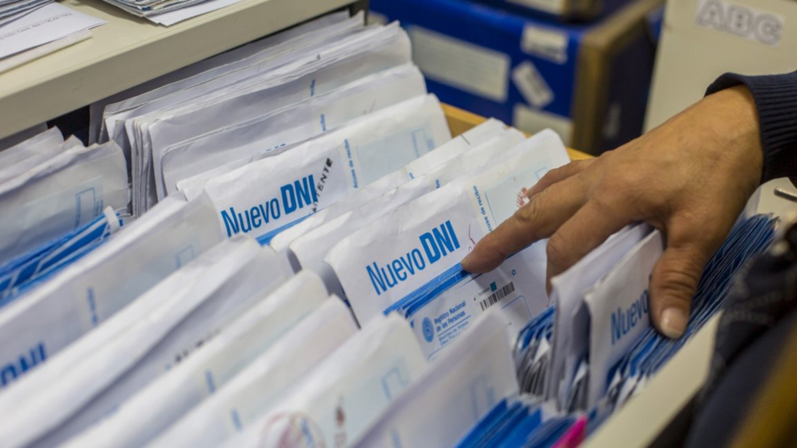 Hay 4.600 DNI  que no se retiraron del Registro Civil