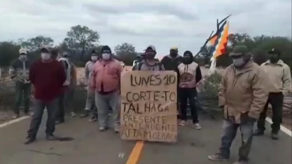 Los wichis endurecieron los cortes en la ruta 81