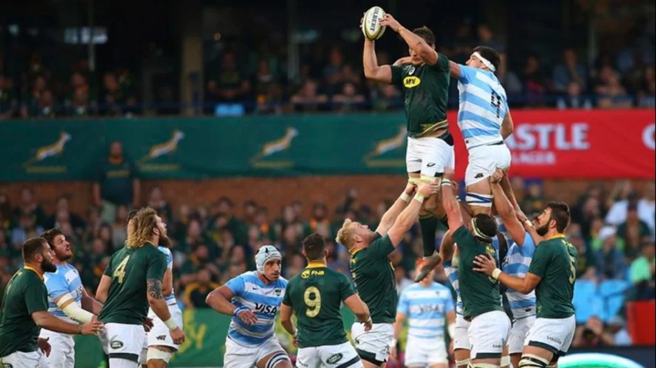 El debut de Los Pumas, frente a Sudáfrica