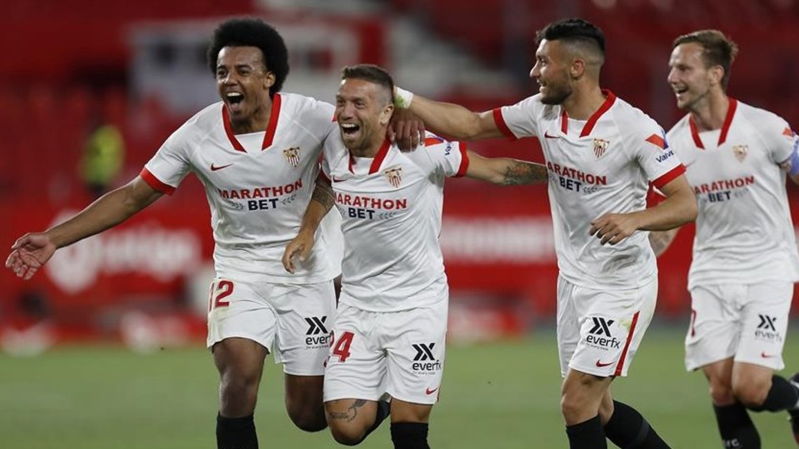 Papu Gómez anotó el último gol de La Liga e hizo historia en Sevilla