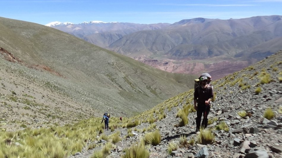 Nueva ruta a la cima del cerro San Miguel