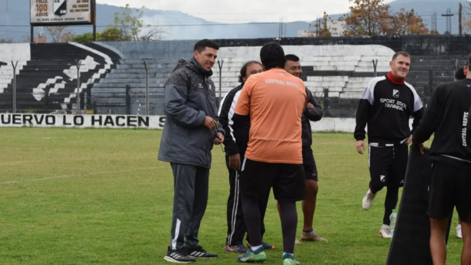 Central Norte, con una variante en defensa
