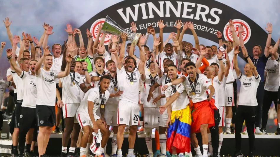 Borré fue el héroe del Frankfurt alemán campeón de la Europa League