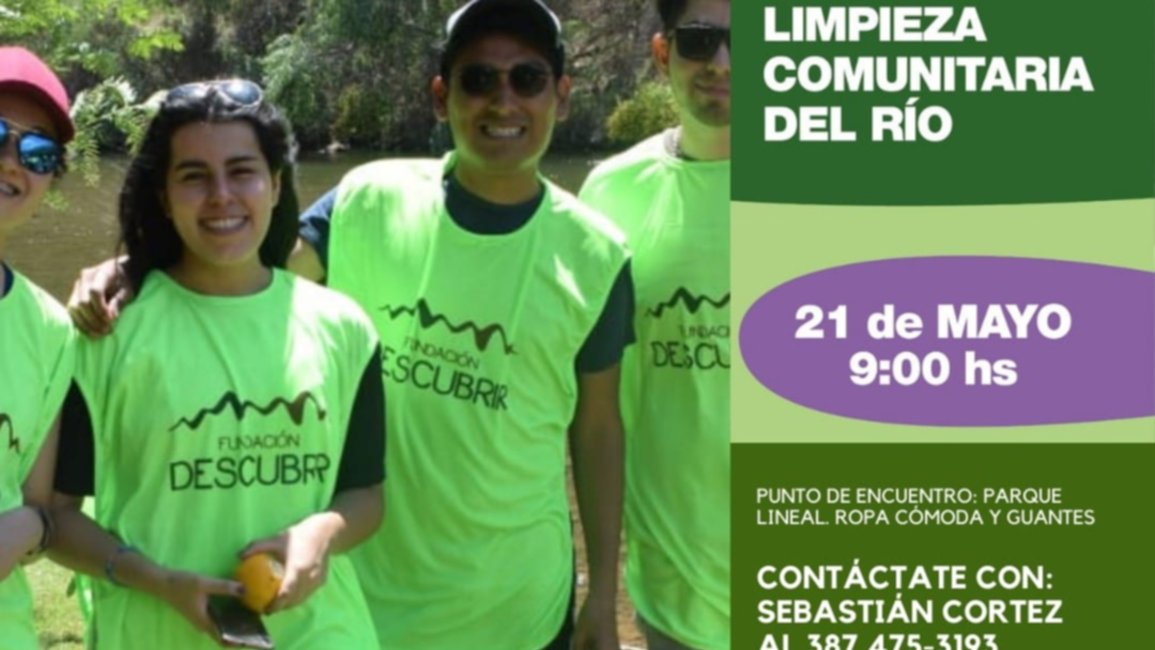 Invitan a sumarse a la limpieza del río San Lorenzo