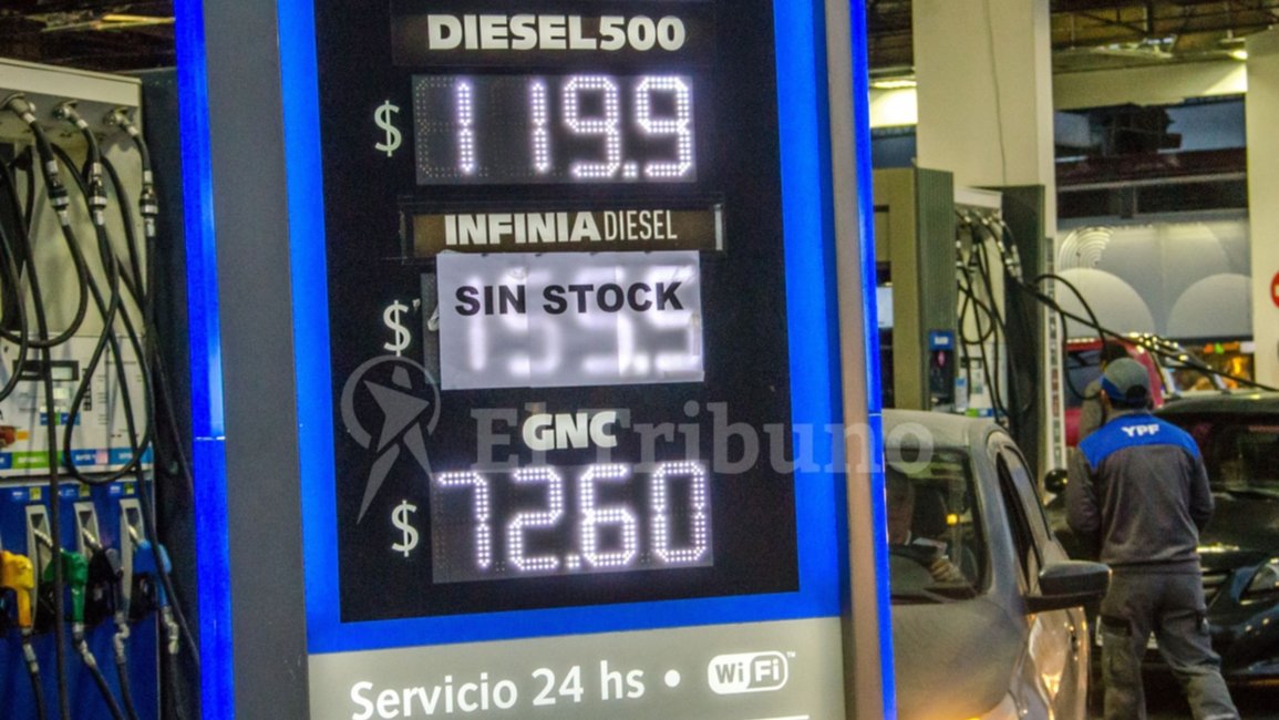Se agrava la crisis por la falta de gasoil y castigan a las estaciones