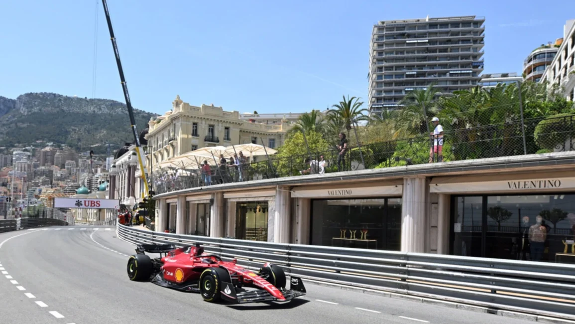 Leclerc logró la pole position para el GP de Mónaco