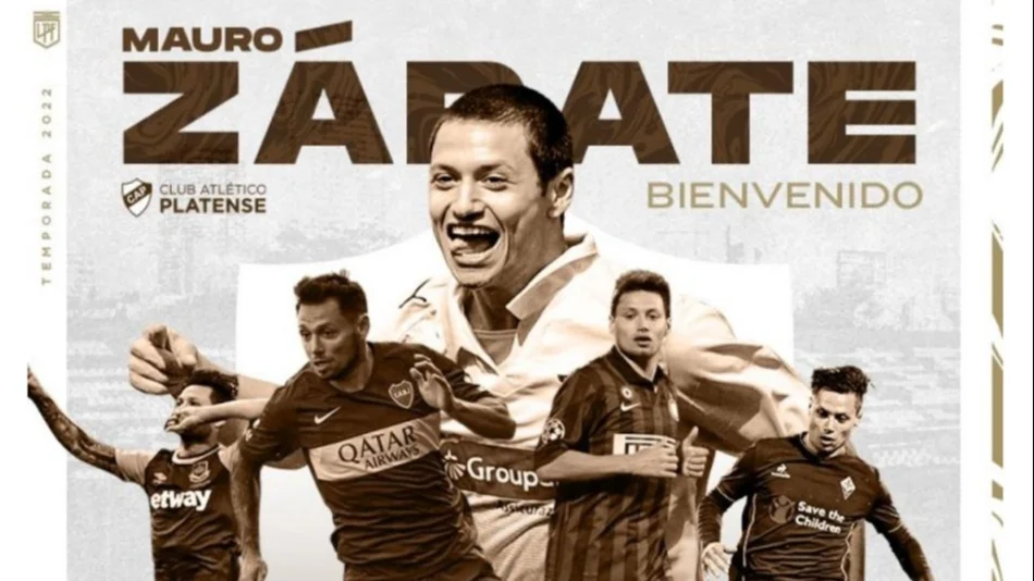 Bombazo en el mercado de pases: Mauro Zárate es nuevo jugador de Platense