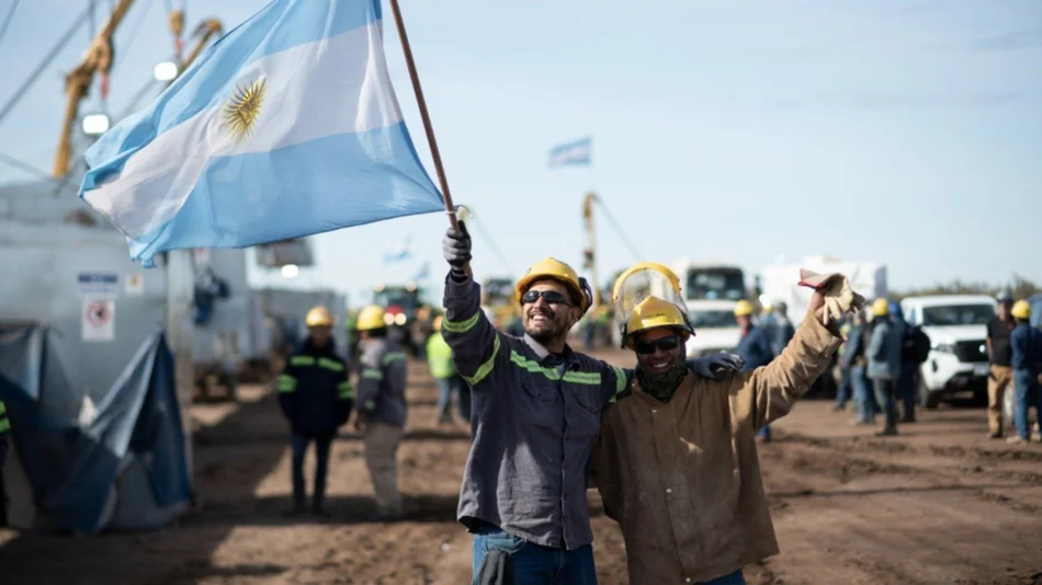 Se concretó la última soldadura del Gasoducto Néstor Kirchner