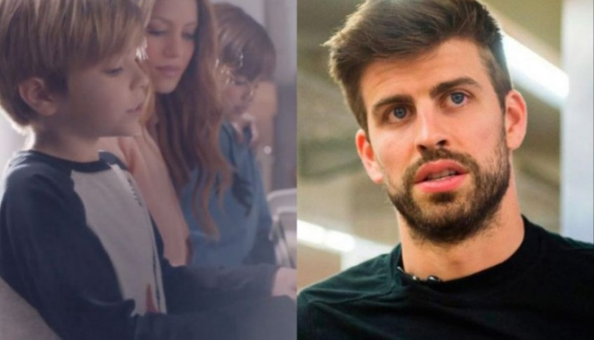 La reacción de Gerard Piqué al ver a sus hijos en el videoclip de Shakira: no lo habría autorizado