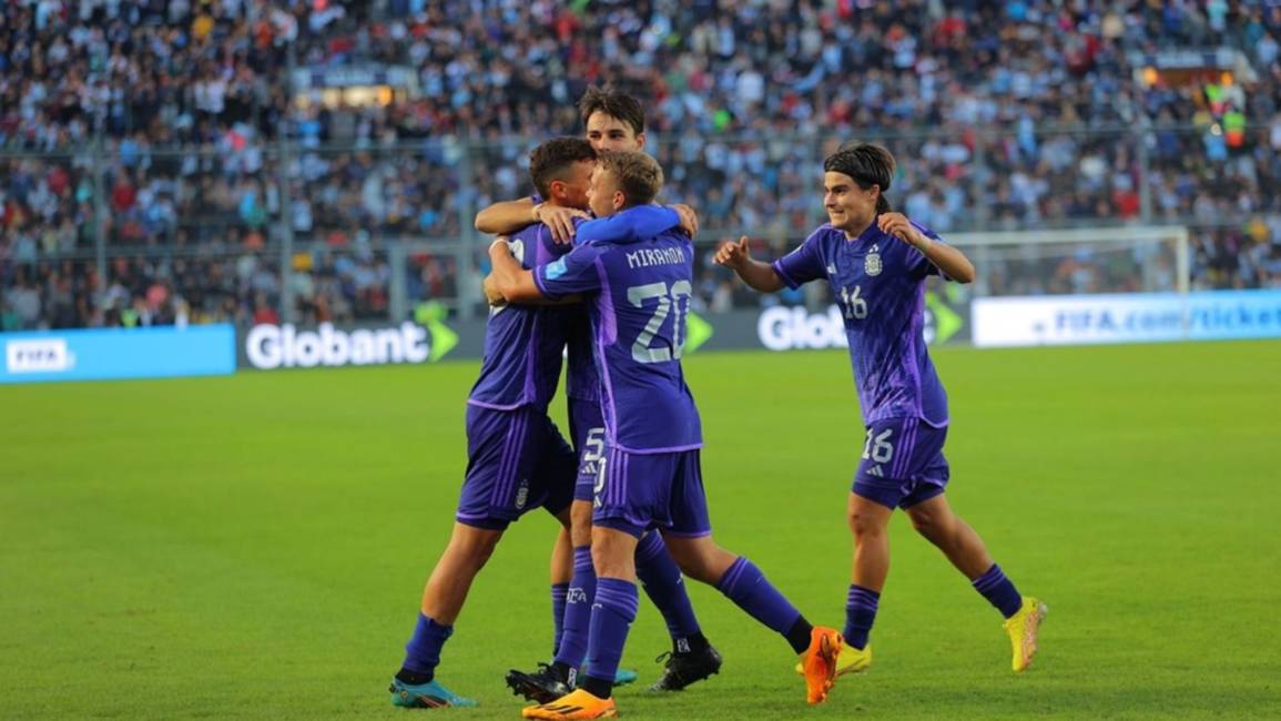 Mundial Sub 20: Argentina goleó a Nueva Zelanda y cerró de la mejor manera la fase de grupos
