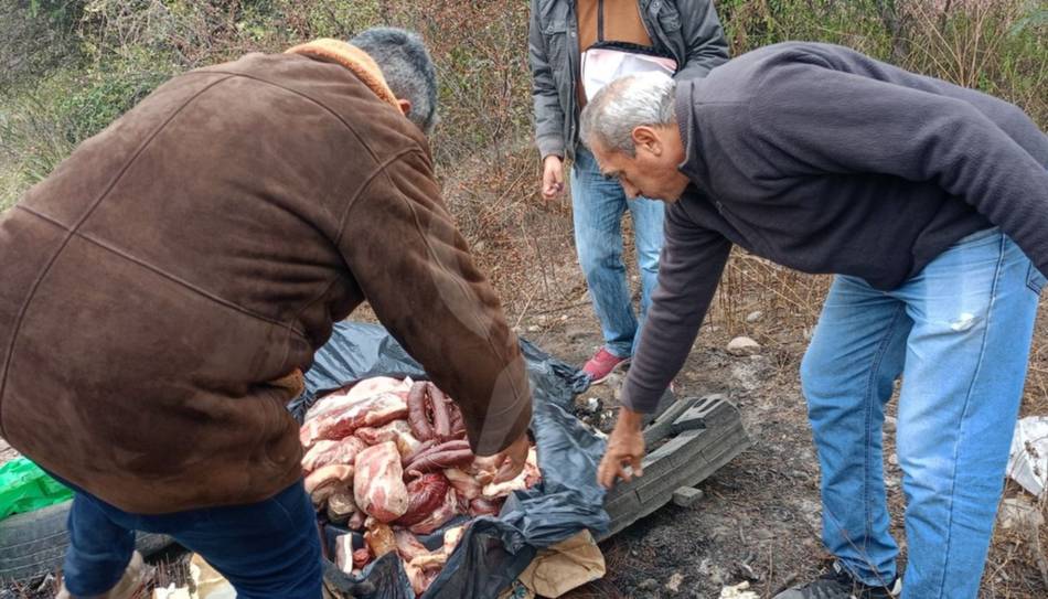 General Güemes: Decomisan y destruyen 40 kg de carne en mal estado