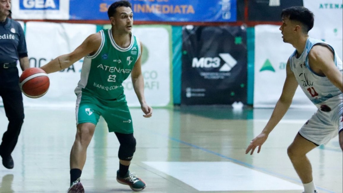 Liga Argentina: Salta Basket batalló, pero no pudo con Atenas y quedó en el camino
