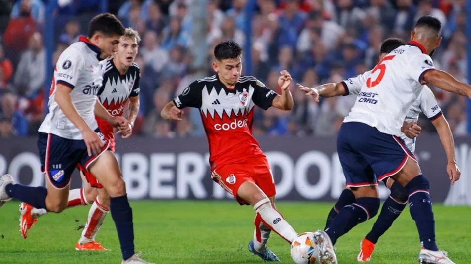 Copa Libertadores: a River se le escapó el triunfo de las manos en Uruguay