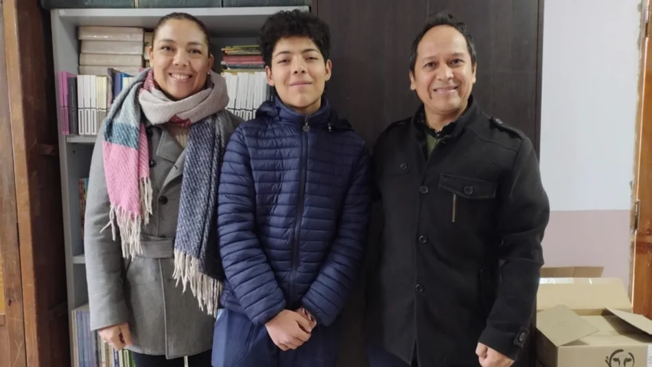 Campo Quijano: Luciano, un talento de 13 años competirá en la RoboCup de Europa