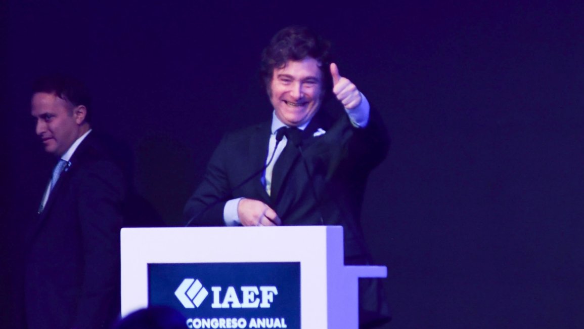 Javier Milei: "Voy a vetar proyectos del Congreso que nos rompan el equilibrio fiscal, me importa tres carajos"