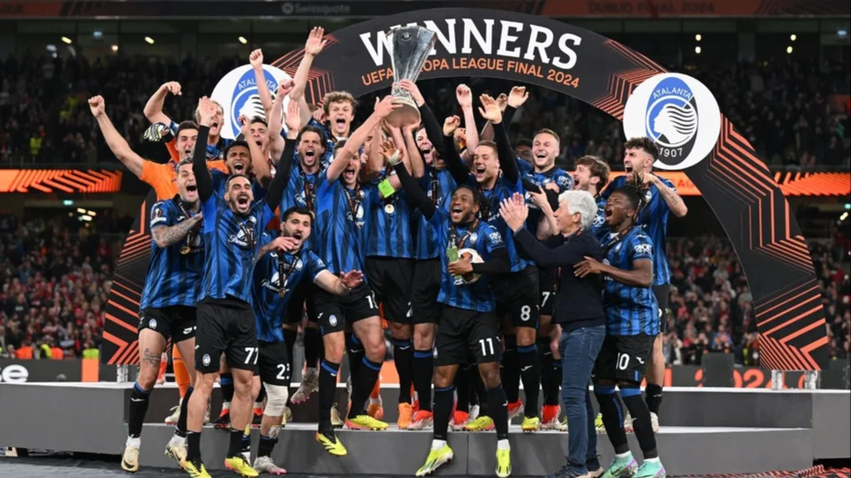 VIDEO. Atalanta le ganó al Bayer Leverkusen y se consagró campeón de la Europa League