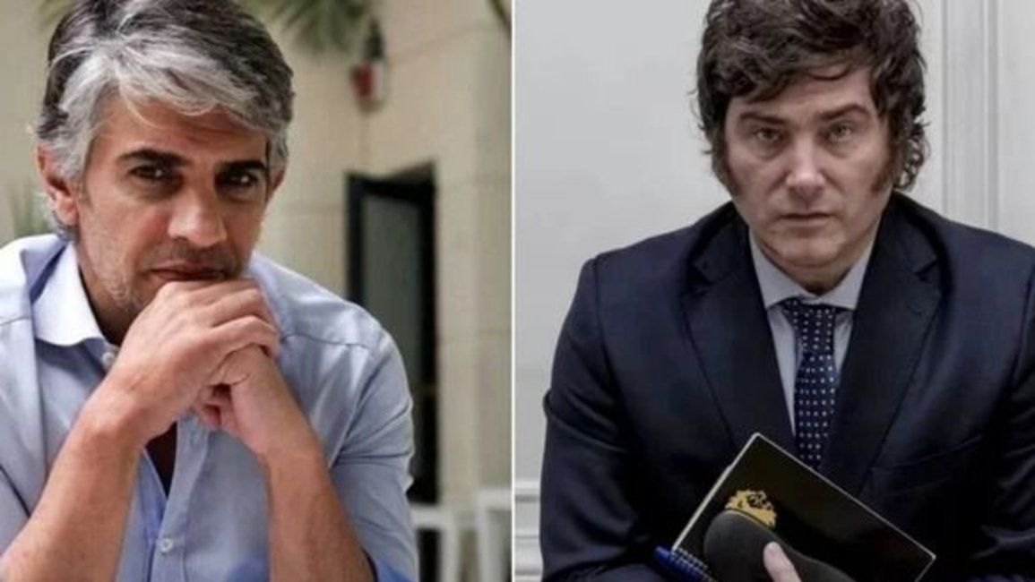Pablo Echarri aseguró que el acto de Milei fue "una payasada"