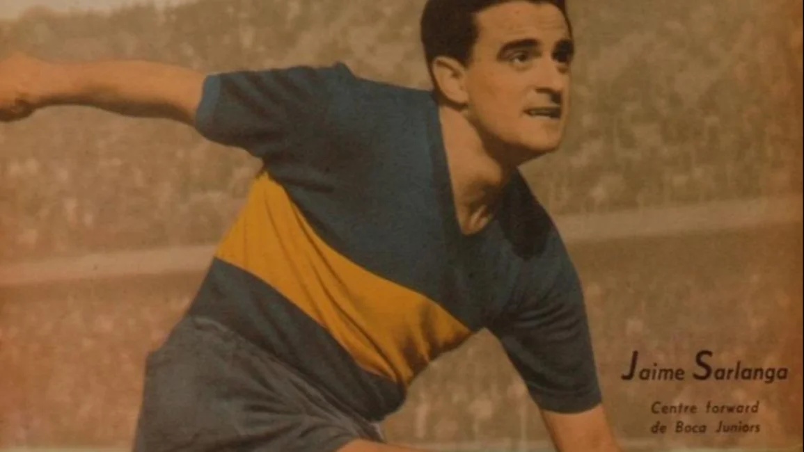 Jaime Sarlanga: la historia detrás de uno de los 5 máximos goleadores de Boca
