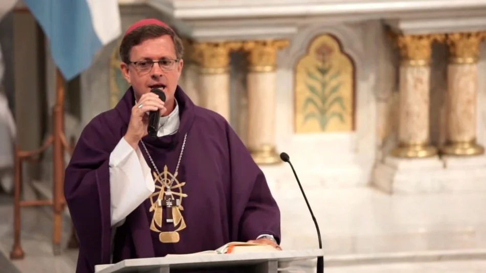 VIDEO Ante Milei, García Cuerva dijo en el Tedeum: "Nuestra gente está haciendo un esfuerzo muy grande, no podemos nosotros ‘hacernos los tontos’"