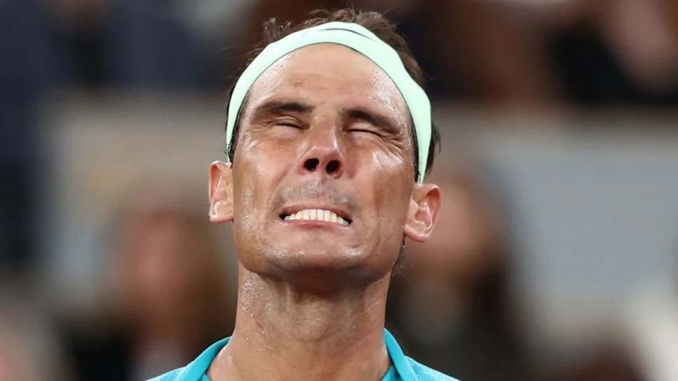 "No sé si es la última vez", dijo Nadal, tras de su derrota en Roland Garros