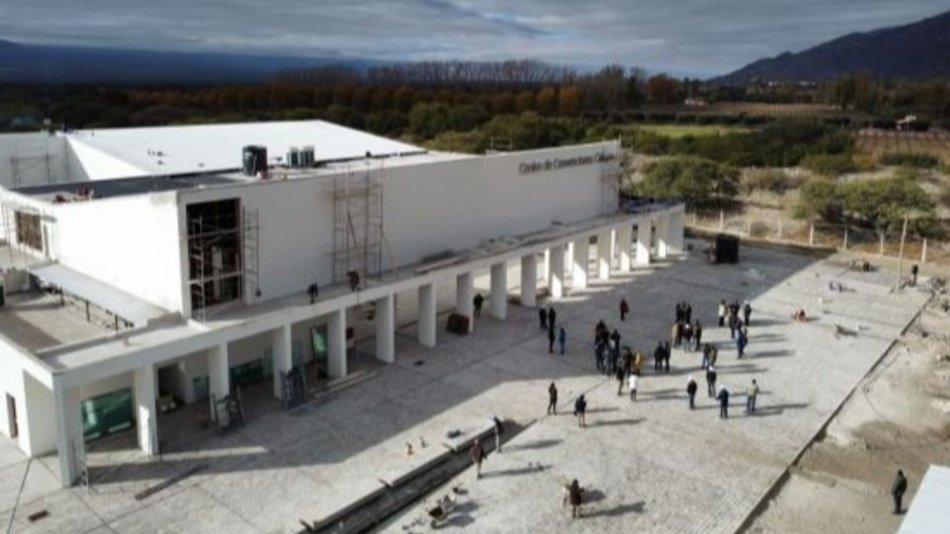 Turismo de reuniones: en julio se hará entrega la obra del Centro de Convenciones de Cafayate
